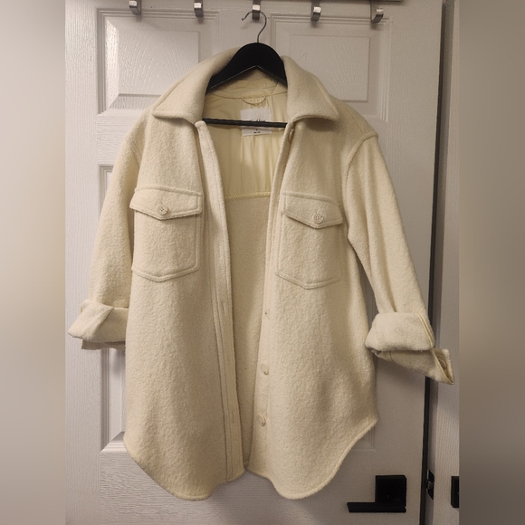 Wilfred Free Ganna Shirt Jacket - Pear Sorbet - S - Picture 1 of 3